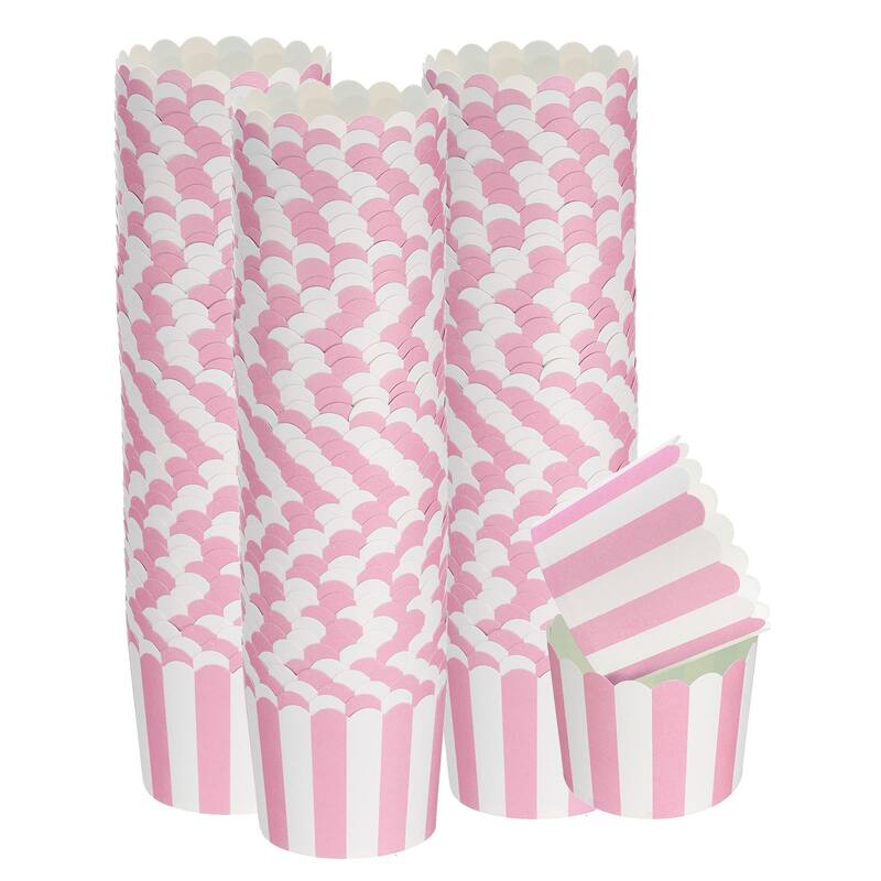 150Pcs Paper Baking Cups 6oz Cupcake Muffins Liner Wrappers