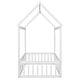 preview thumbnail 7 of 34, Merax Wood House Bed with Fence and Door