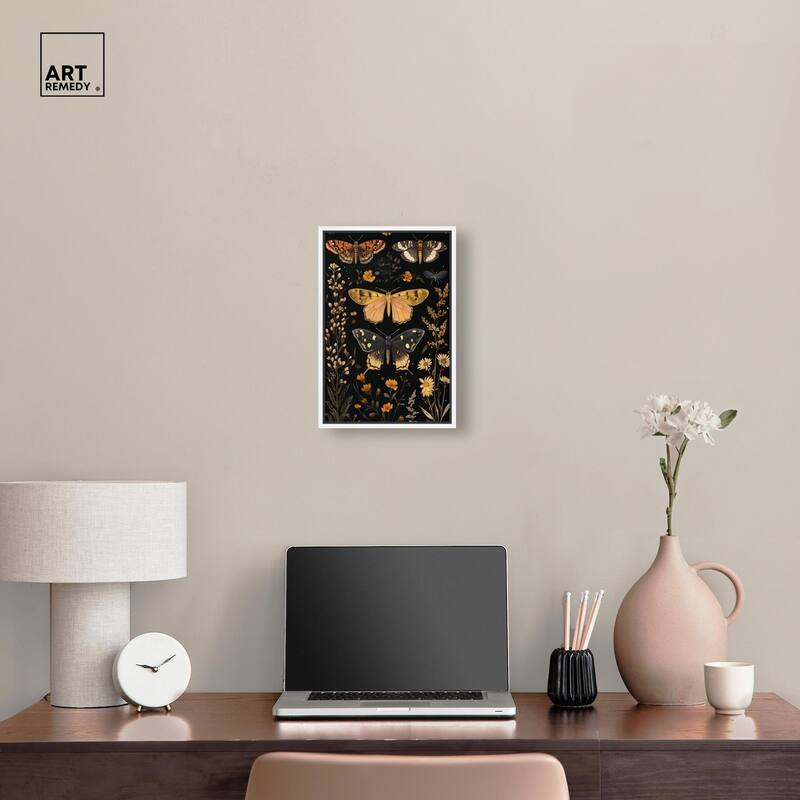 Winged Visitors II Canvas by Art Remedy
