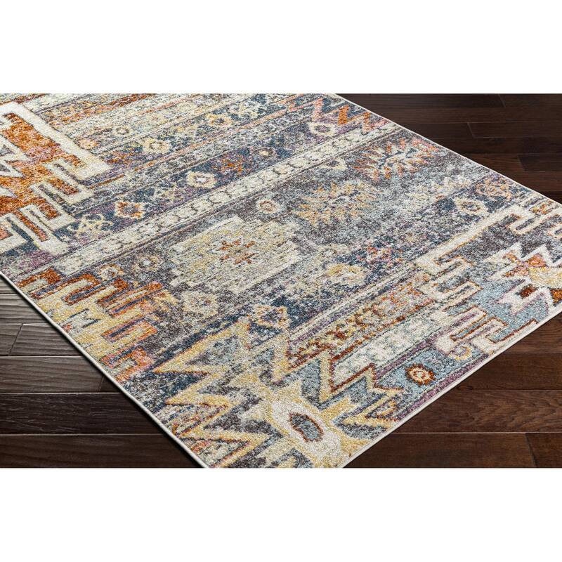 Livabliss New Mexico Southwestern Tribal Area Rug