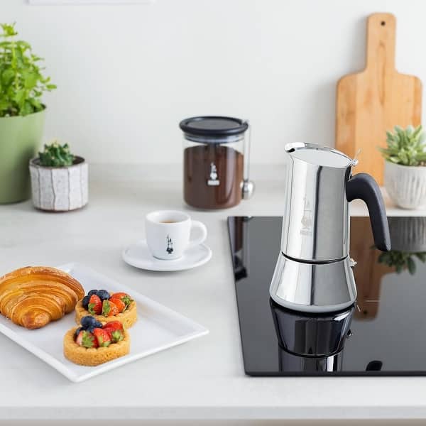 Bialetti New Venus Induction, Stovetop 4 Cups Coffee Maker, Silver - Bed  Bath & Beyond - 41911917