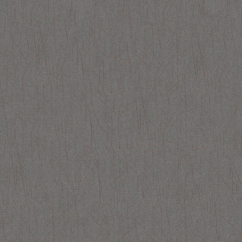 Galerie Wallcoverings Energy Collection Plain Scored Effect Wallpaper Roll - 33 feet long x 27.5 inches wide - Grey