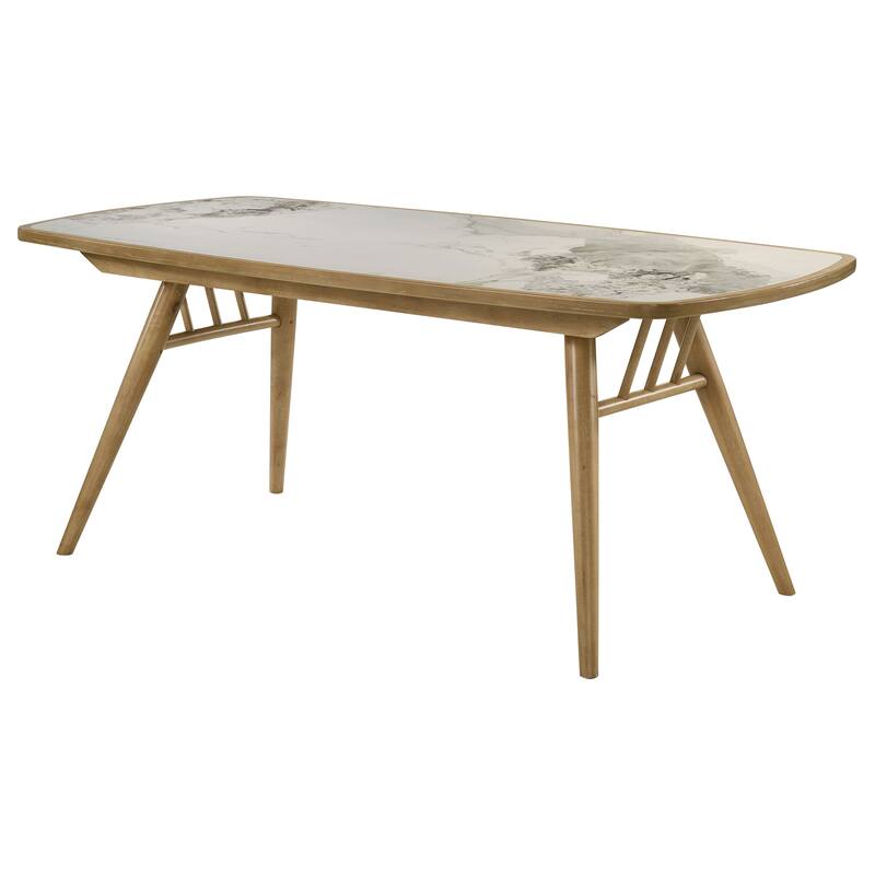 Croyden 73-inch Rectangular Dining Table Weathered Natural