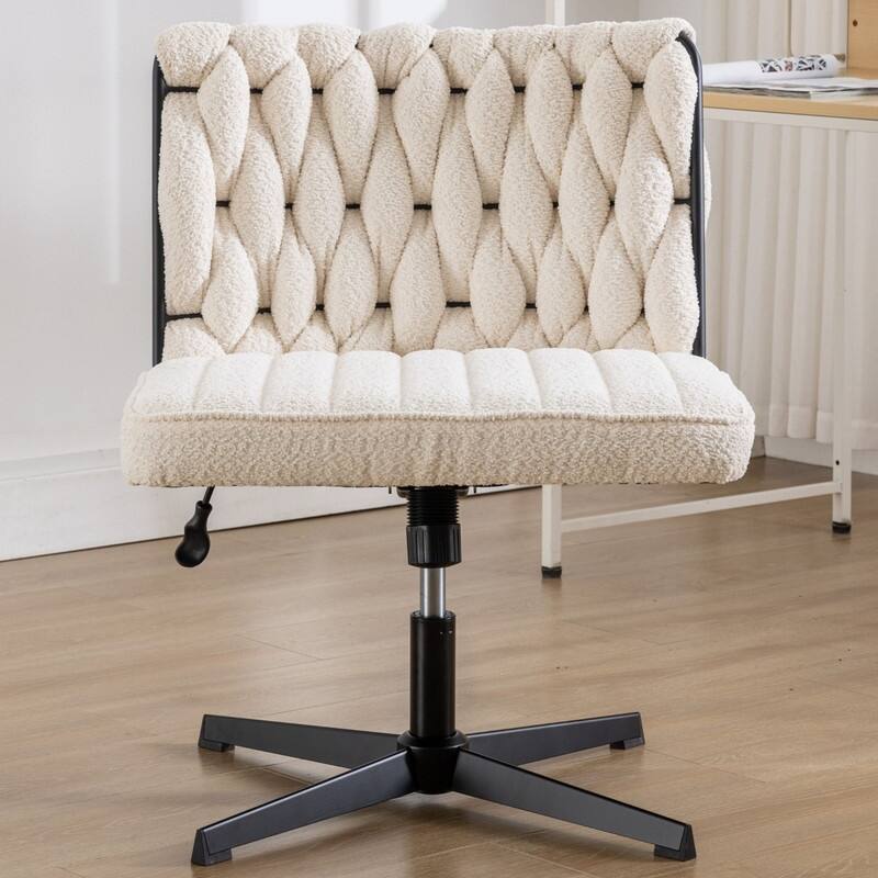 Armless Chair Without Wheels For Dining Room Or Office