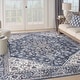 preview thumbnail 71 of 77, New Concept Washables Vintage Medallion Machine Washable Area Rug