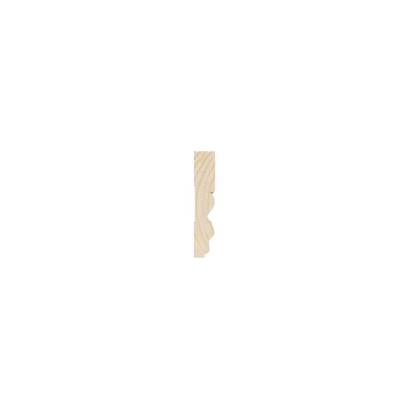 VICC 11/16-in D x 3-1/2-in W x 96-in L Americraft Solid Hardwood Stain Grade Victorian Casing Moulding