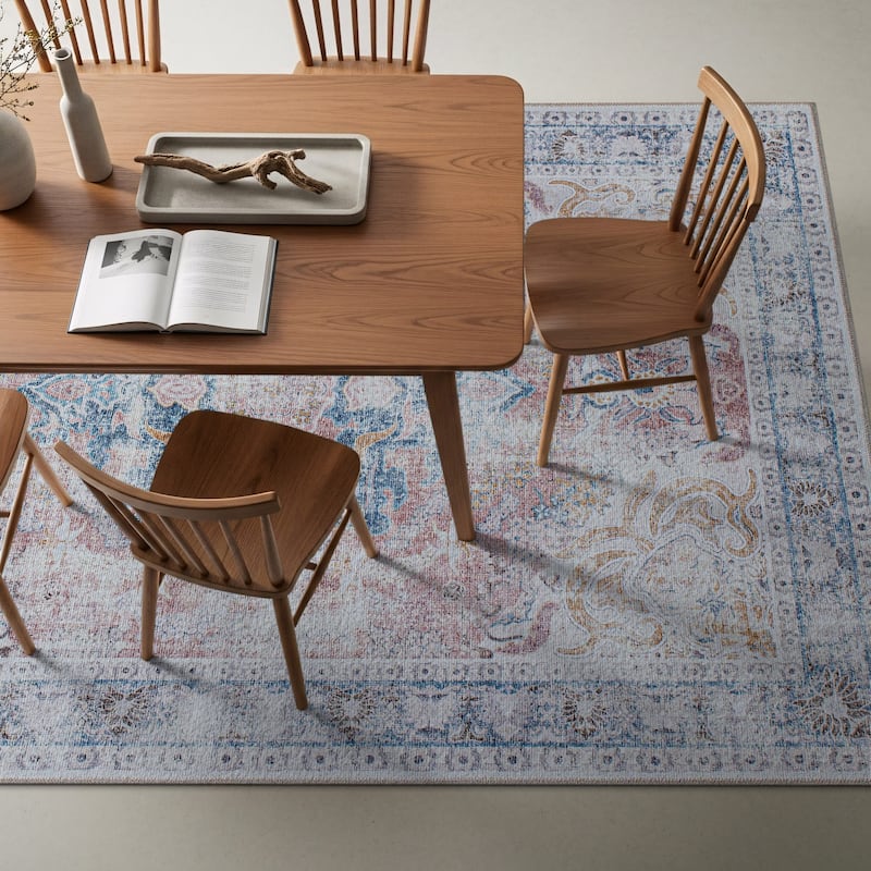 World Rug Gallery Bohemian Oriental Washable Area Rug