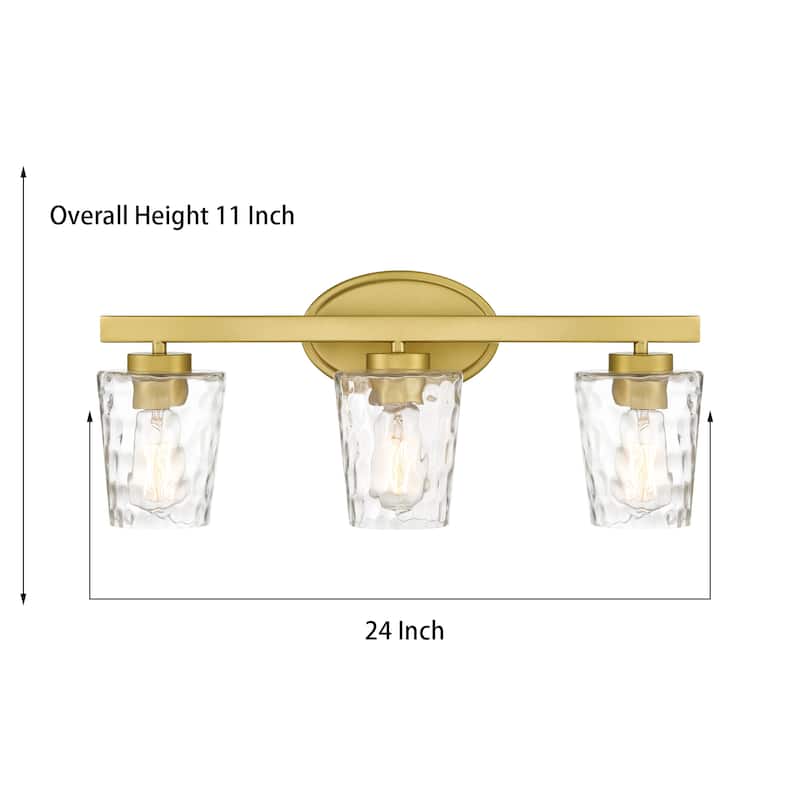 Acroma Modern Bathroom Vanity Light Art Glass Wall Sconce