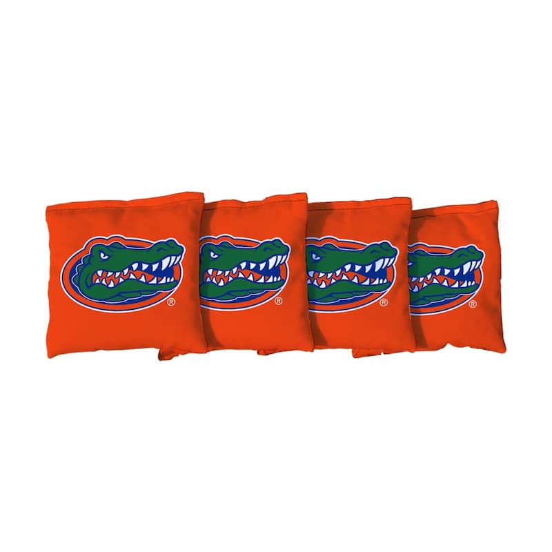Florida Gators UF Orange Cornhole Bags Version 1 - All-Weather Resin Filled