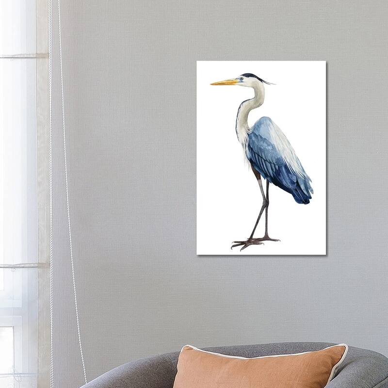 iCanvas "Seabird Heron I" by Grace Popp Canvas Print - 26x18x1.5