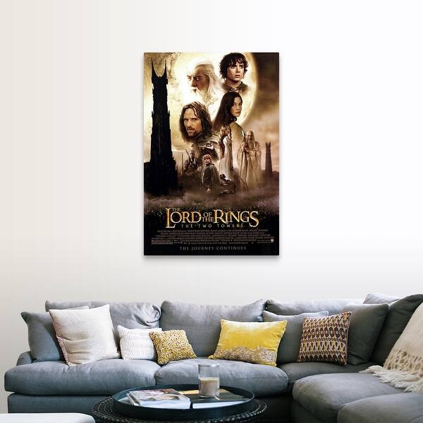 Shop Lord Of The Rings The Two Towers 2002 Canvas Wall Art Overstock 24137797