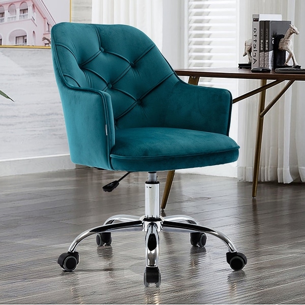 Merax Modern Leisure Velvet Swivel Shell Chair Bed Bath Beyond