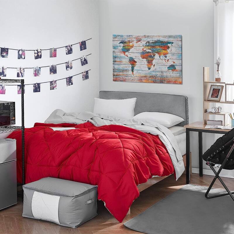 The Premium - Top 11 Dorm Bedding Necessities Package - Full Size