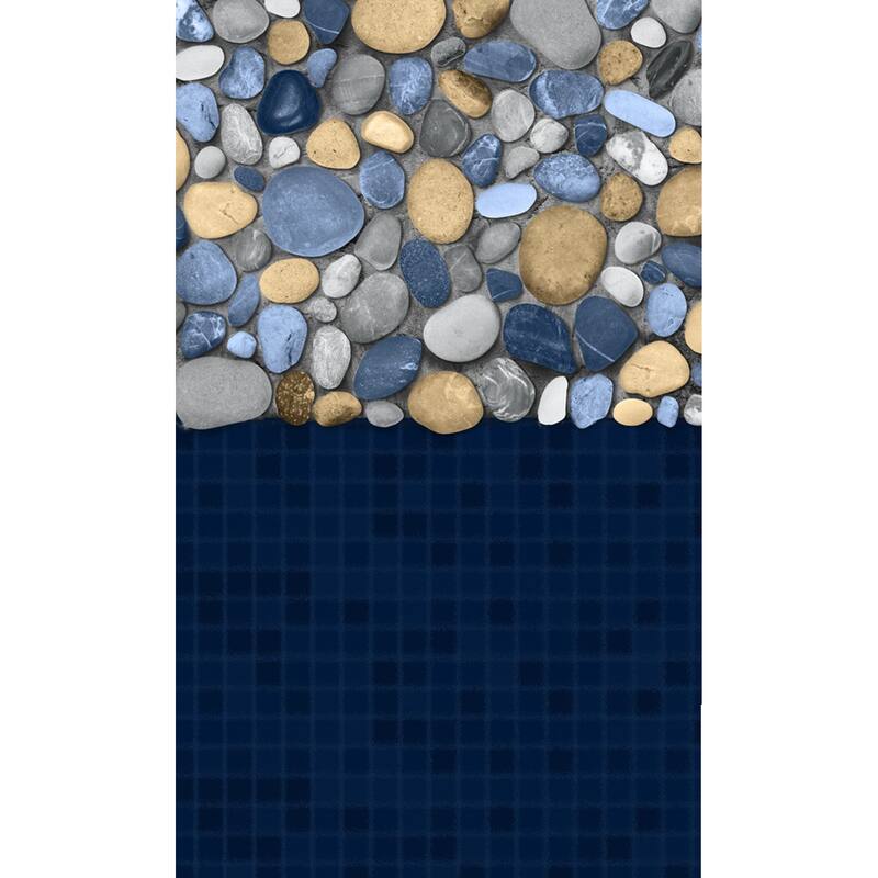 Blue Wave Canyon Oval Heavy Gauge Overlap Liner - 48/54-in