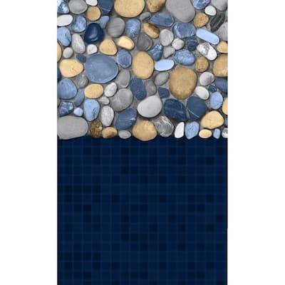 Blue Wave Canyon Round Heavy Gauge Overlap Liner - 48/54-in