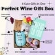 preview thumbnail 3 of 3, Gift Box 8 Set Wine Tumbler Bath Bombs Socks