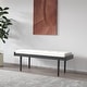 preview thumbnail 6 of 5, Efa Modern Tufted Upholstered Bench