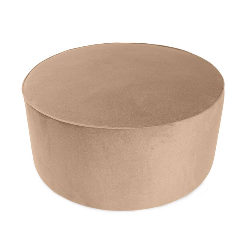 Universal 36" Round Ottoman Qivuit Camel