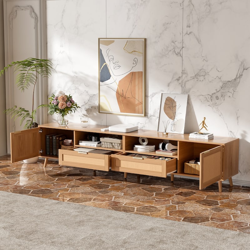 70 in with Storage TV Stand for TVs up to 80 in - n/a