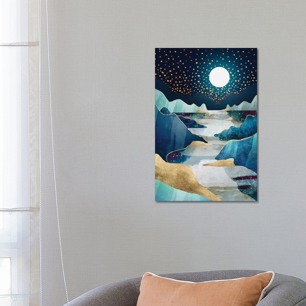 iCanvas "Moon Glow" by SpaceFrog Designs Canvas Print