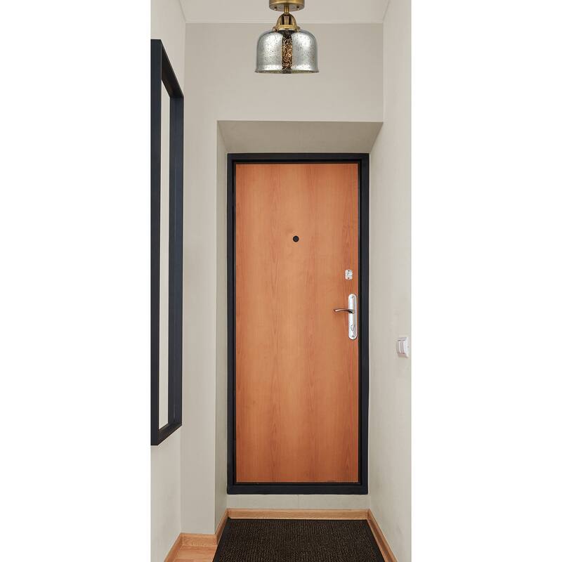 Innovations Lighting Nouveau 2 Bell - 1 Light 8" Semi-Flush Mount
