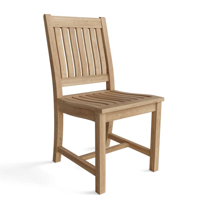 Rialto Teak Outdoor Dining Chair - No Cushion