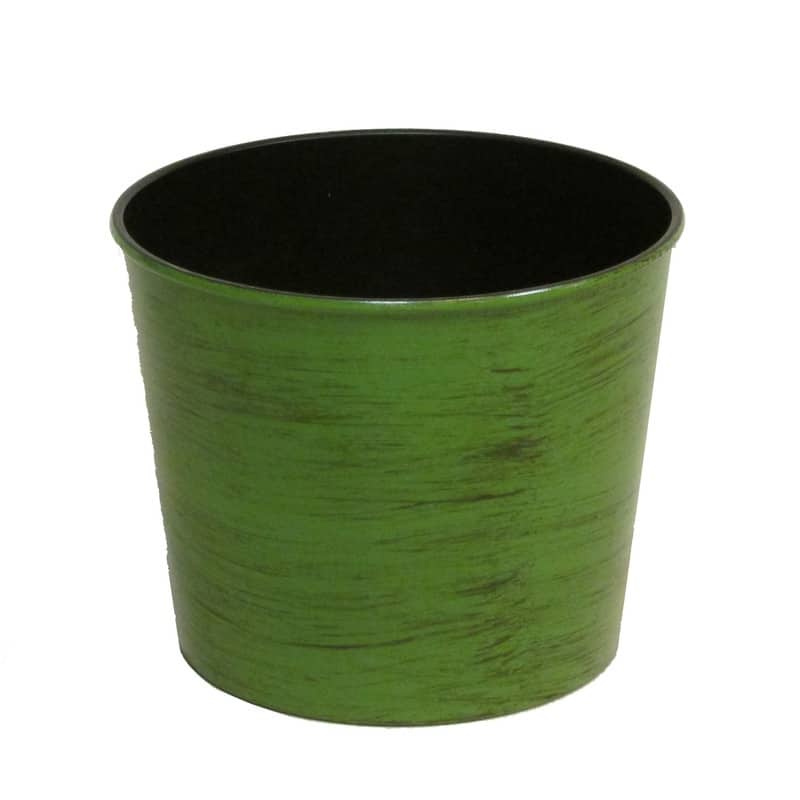 Hand-painted 5.5-in. Round Plastic Pot Planter