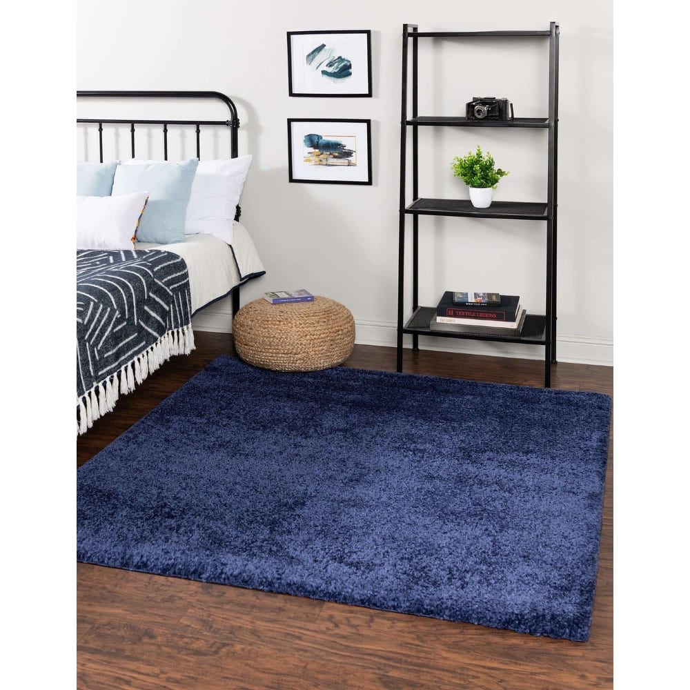 Solid/Striped Zoit Collection Area Rug
