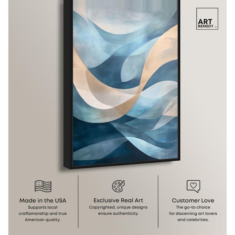 Submerged Canvas by Art Remedy