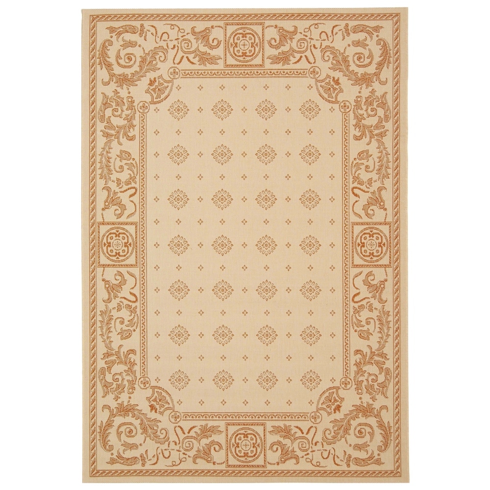 SAFAVIEH Courtyard Beverley Indoor/ Outdoor Waterproof Patio Backyard Rug