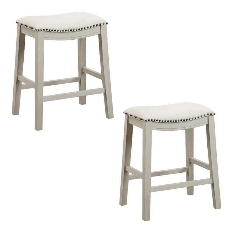 24" Saddle Stool (2-Pack)