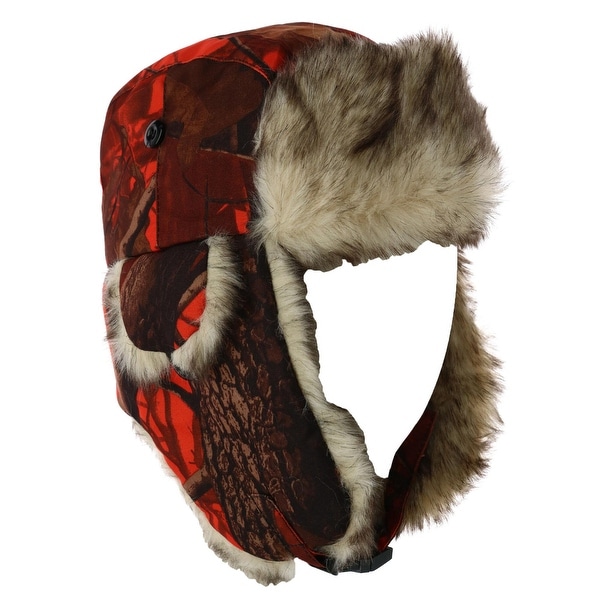 camo aviator hat