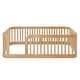 preview thumbnail 23 of 34, Wooden Floor Bed Frame Toddler Bed with Fence Guardrails, Twin/Full Size Montessori Bed Floor Platform Bed for Kids