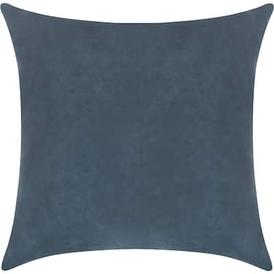 Delara Pack of 1 Velvet Decorative Throw Pillow Cover 20x20 Inches, Cushion Cover, Soft and Breathable Fabric, Hidden Zipper