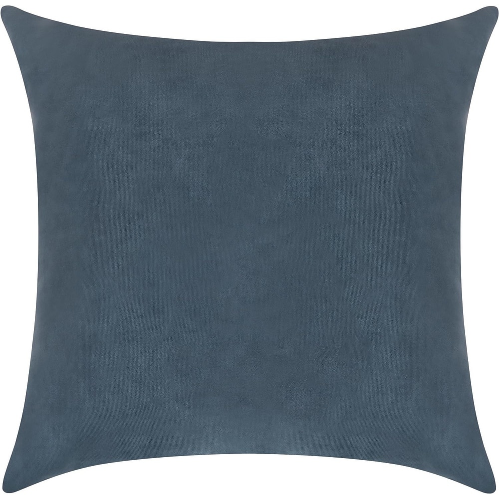 Delara Pack of 1 Velvet Decorative Throw Pillow Cover 20x20 Inches, Cushion Cover, Soft and Breathable Fabric, Hidden Zipper