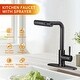 preview thumbnail 54 of 79, WOWOW Single Handle Waterfall Pull Down Sprayer Kitchen Faucet