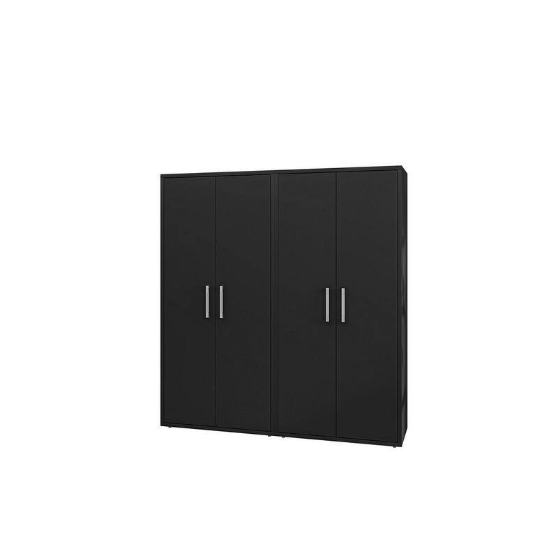 Manhattan Comfort Eiffel Storage Cabinet (Set of 2)