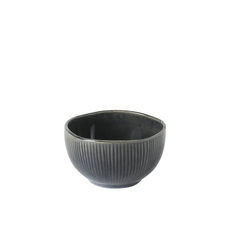 Gibson Elite Sandy Pines 4 Piece Nesting Bowl Set, 4", 5.5", 7" & 9" Round Stoneware Reactive Glaze Finish, Prep & Serving Bowls