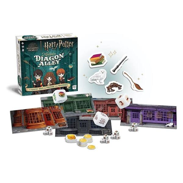 slide 2 of 4, Harry Potter Mischief On Diagon Alley Dice Game