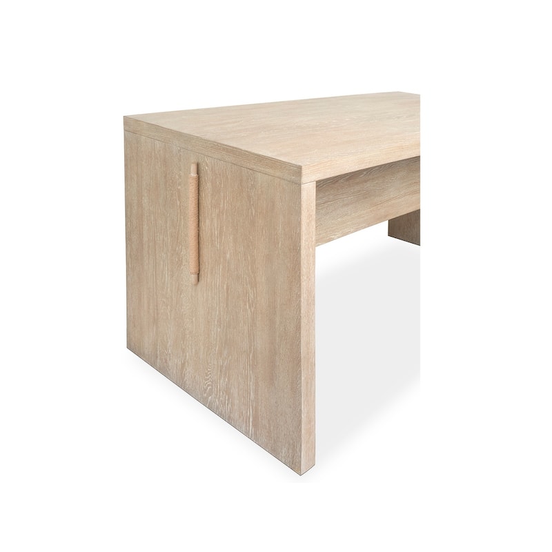 Salt Life Home Sunset Cove Sanibel Brown Counter Height Table - 34''W x 60''D x 36''H