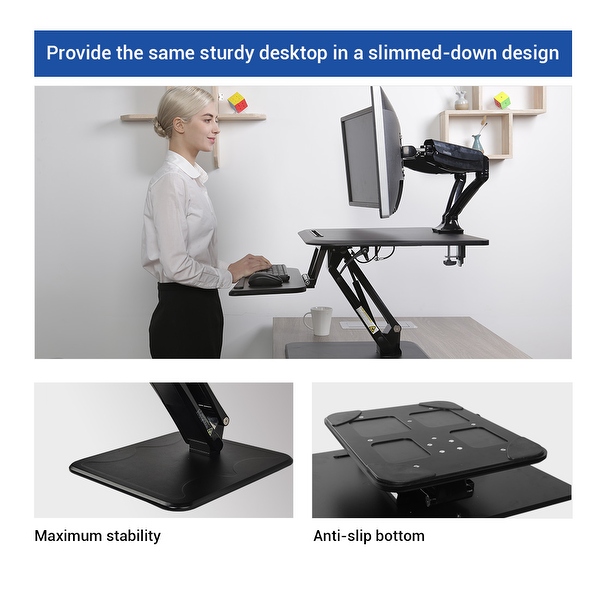 Stand up best sale desk exercise equipment