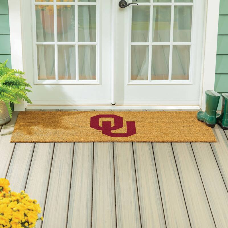 University of Oklahoma Full Color Indoor/Outdoor Coir Mat