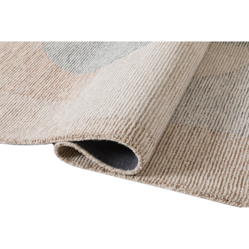 Terra by Obeetee Shadows Modern Eclipse Multi Rug