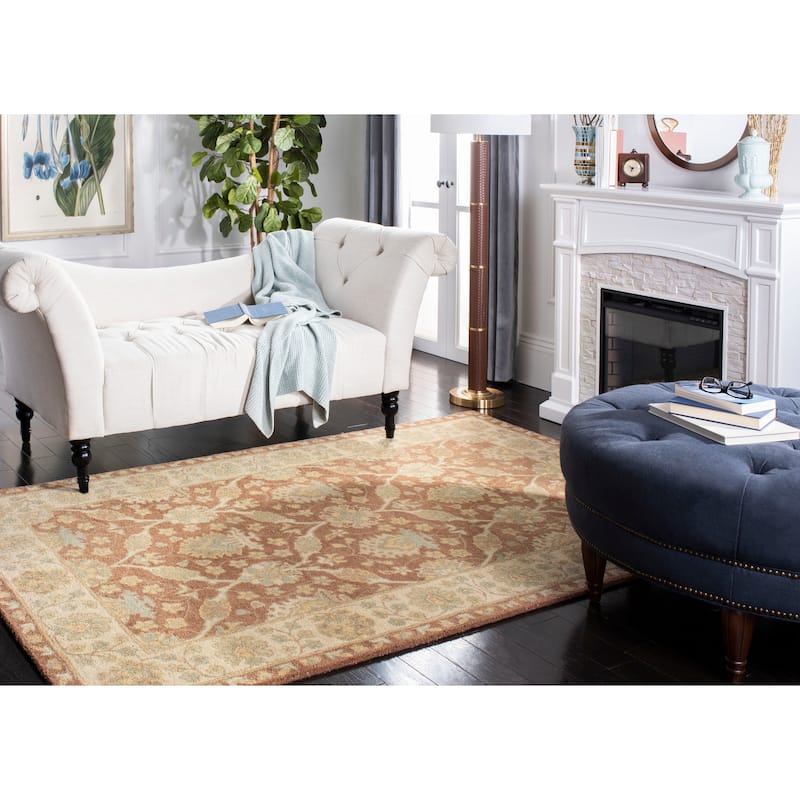 SAFAVIEH Handmade Antiquity Gigja Traditional Oriental Wool Rug
