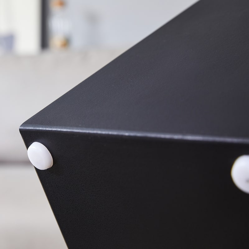 Roomfitters Detachable Double Layer Coffee Table with Modern Design, Space-Saving MDF Table for Versatile Use