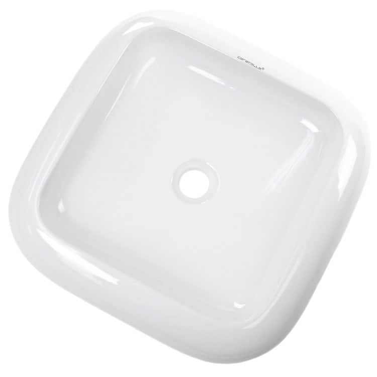 Nameeks Caracalla 19-1/11" Ceramic Vessel Bathroom Sink