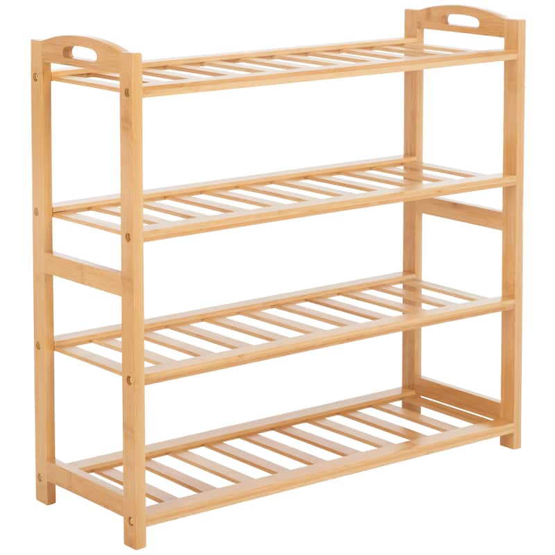 SAFAVIEH Avrora 4-Tier Shelf - 27" W x 9" D x 26" H - 27Wx9Dx26H