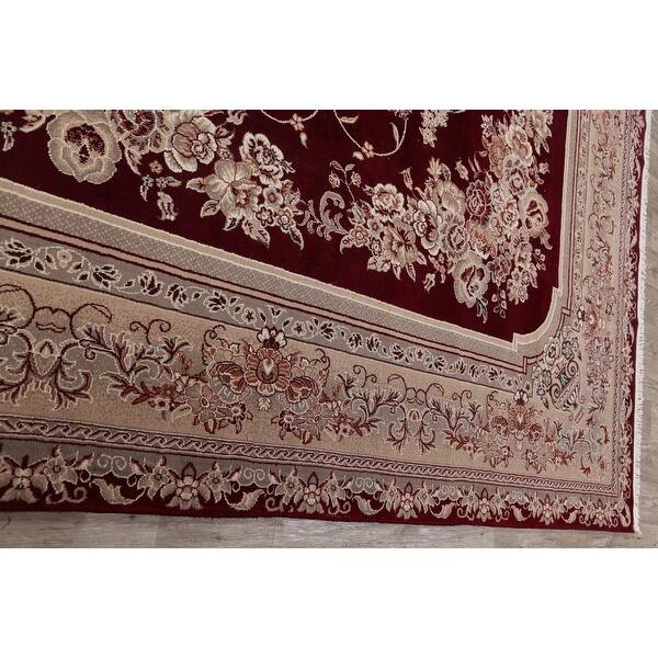 Victorian Style Traditional Tabriz Turkish Area Rug Home Decor Carpet 9 8 X 13 4 On Sale Overstock 31637656