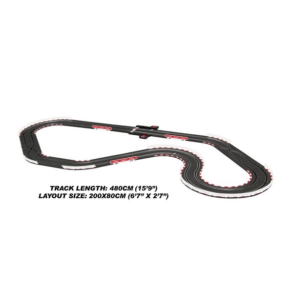 slot car racing powered by bikes