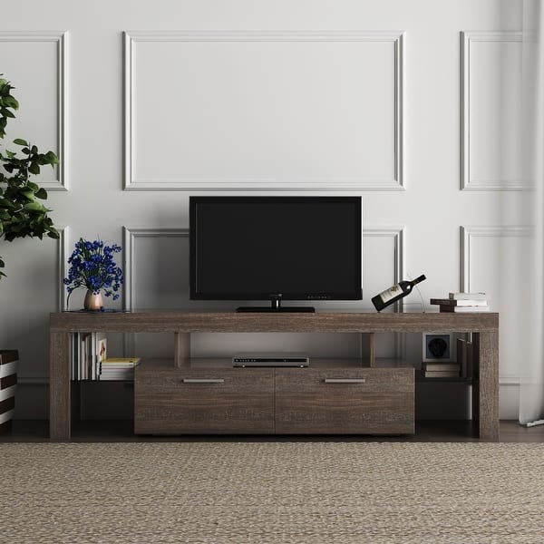 Simple modern TV floor floor TV wall fit up to 70 inch TV Bed Bath